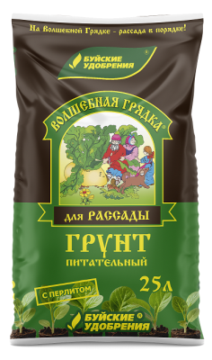 Буйские грунты Буйские удобрения Грунт питательный "для Рассады" 25л